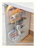 No Drill Curling Iron Holder Wall Mount Bathroom Hair Dryer Organizer Rack Flat Iron Stand